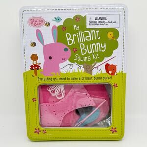 NEW Sewing Bee My Brilliant Bunny Purse Sewing Kit New in Tin